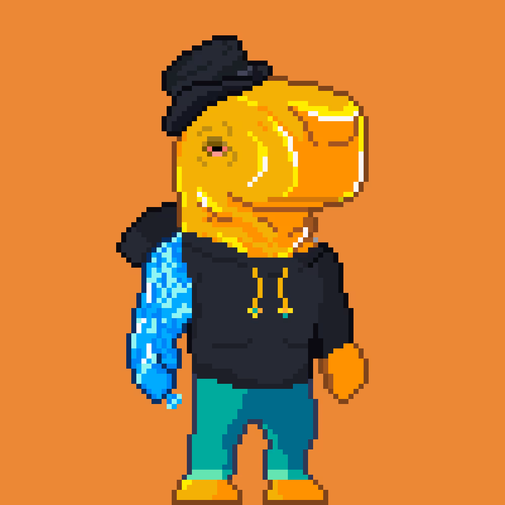 A Secret Society Pixel Whale